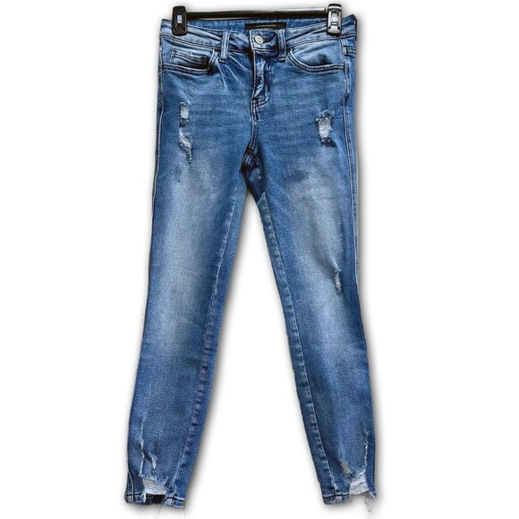 👖Flying Monkey Mid-Rise Ankle Skinny Jeans ~ Size 25 - Picture 1 of 7